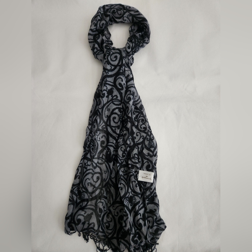 Scarf with fun Halloween Designs. From Hallmark